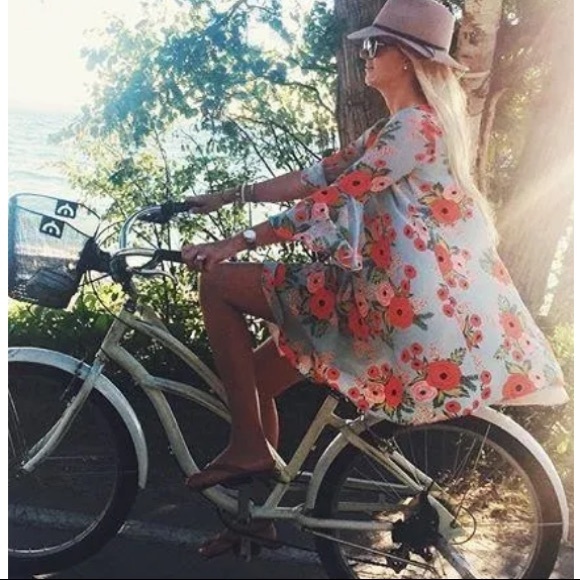 HP🎉Like NEW!! Anthro Rifle Paper Co. Fluttered Blooms Dress - Picture 2 of 13